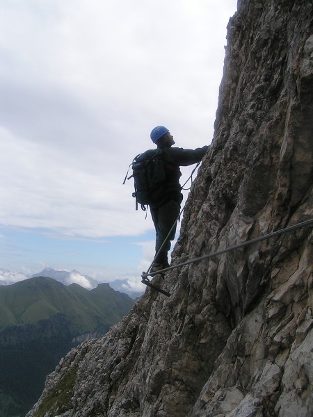 FERRATA FINANZIERI NA COLLAZ 2713 M